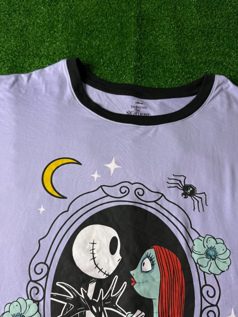 Disney's Nightmare Before Christmas Purple Sleepshirt Dress Plus Sizes 3X NWT - Picture 7 of 15